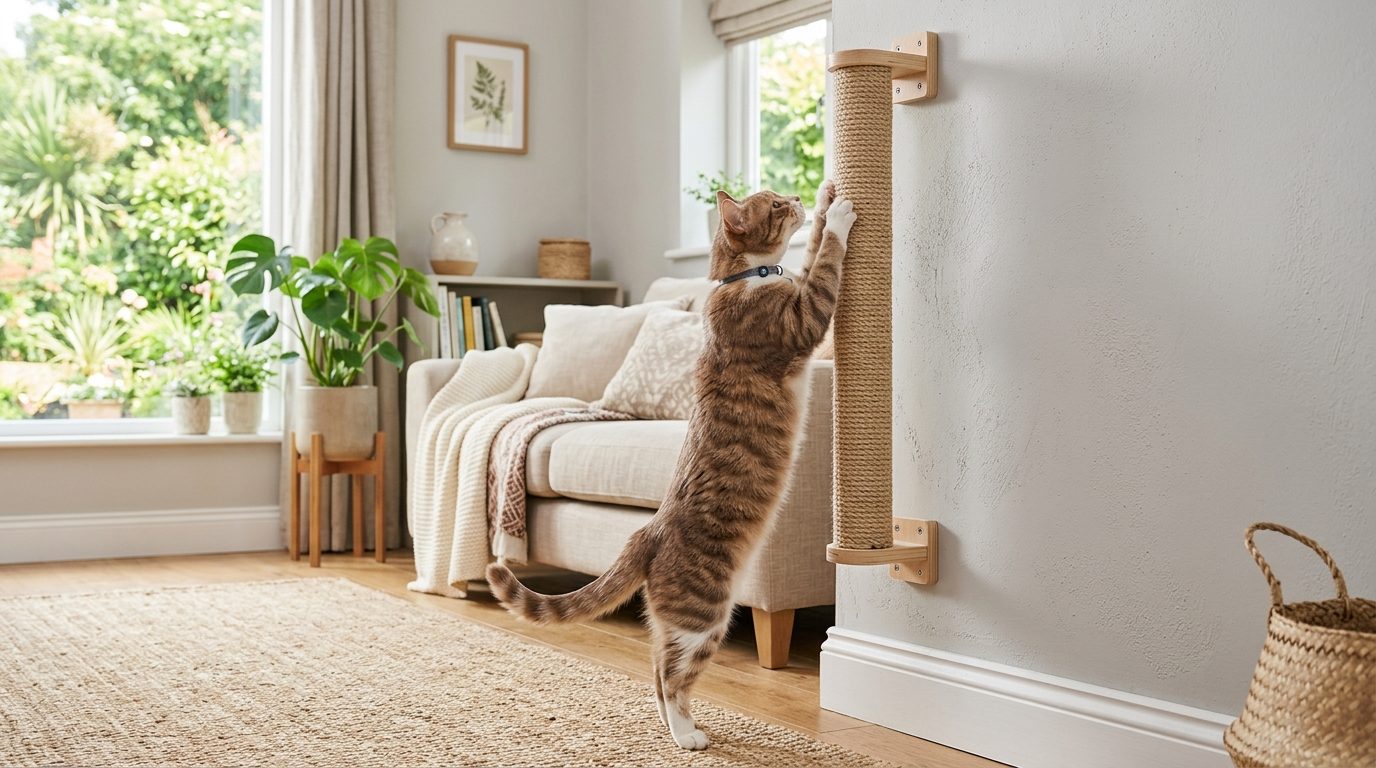 Le griffoir pour chat : la solution incontournable pour sauver vos murs