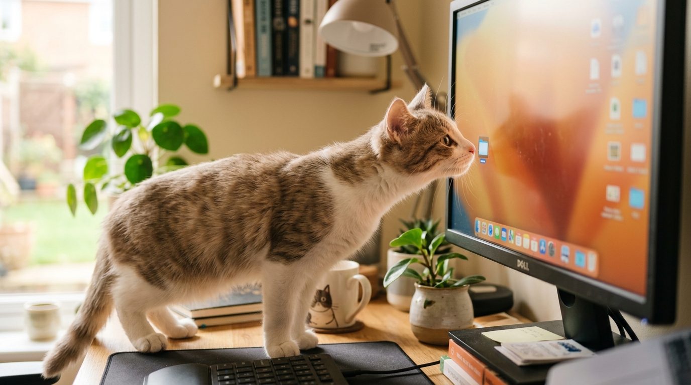 La publicité Skittles interactive : quand un chat lèche votre écran d’ordinateur