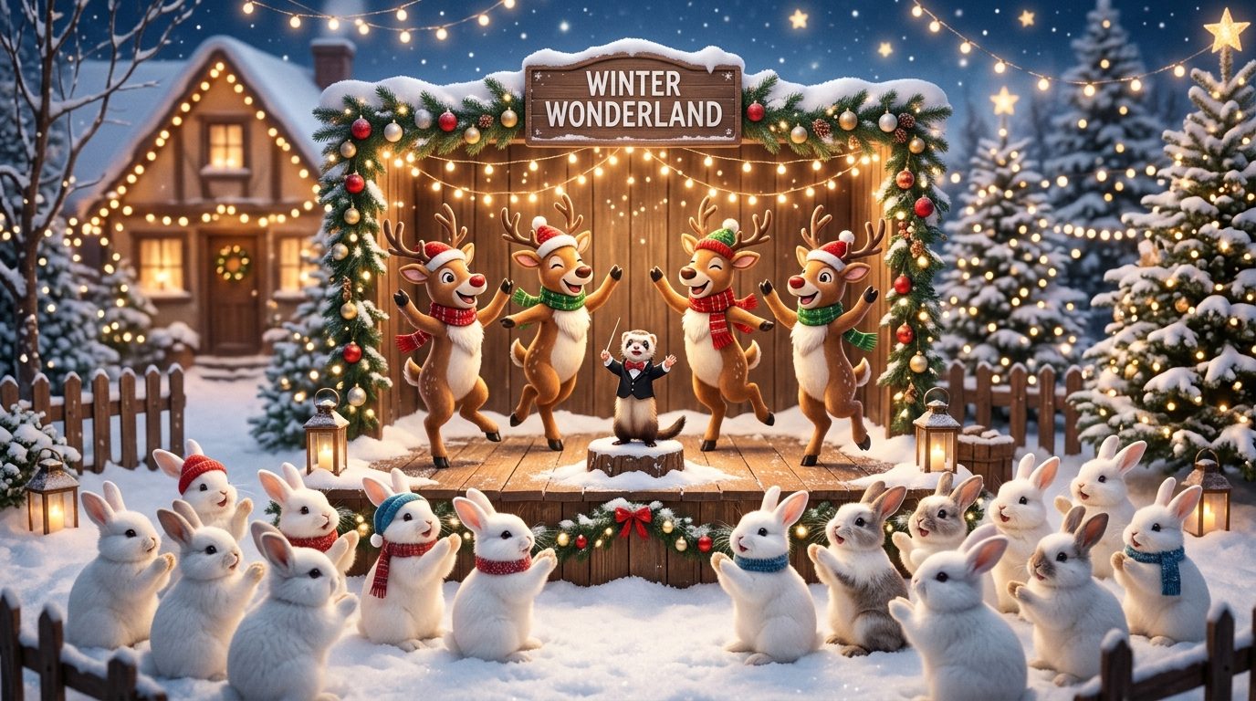 Les rennes et lapins de Noël dans la publicité culte CanalSat de 2011