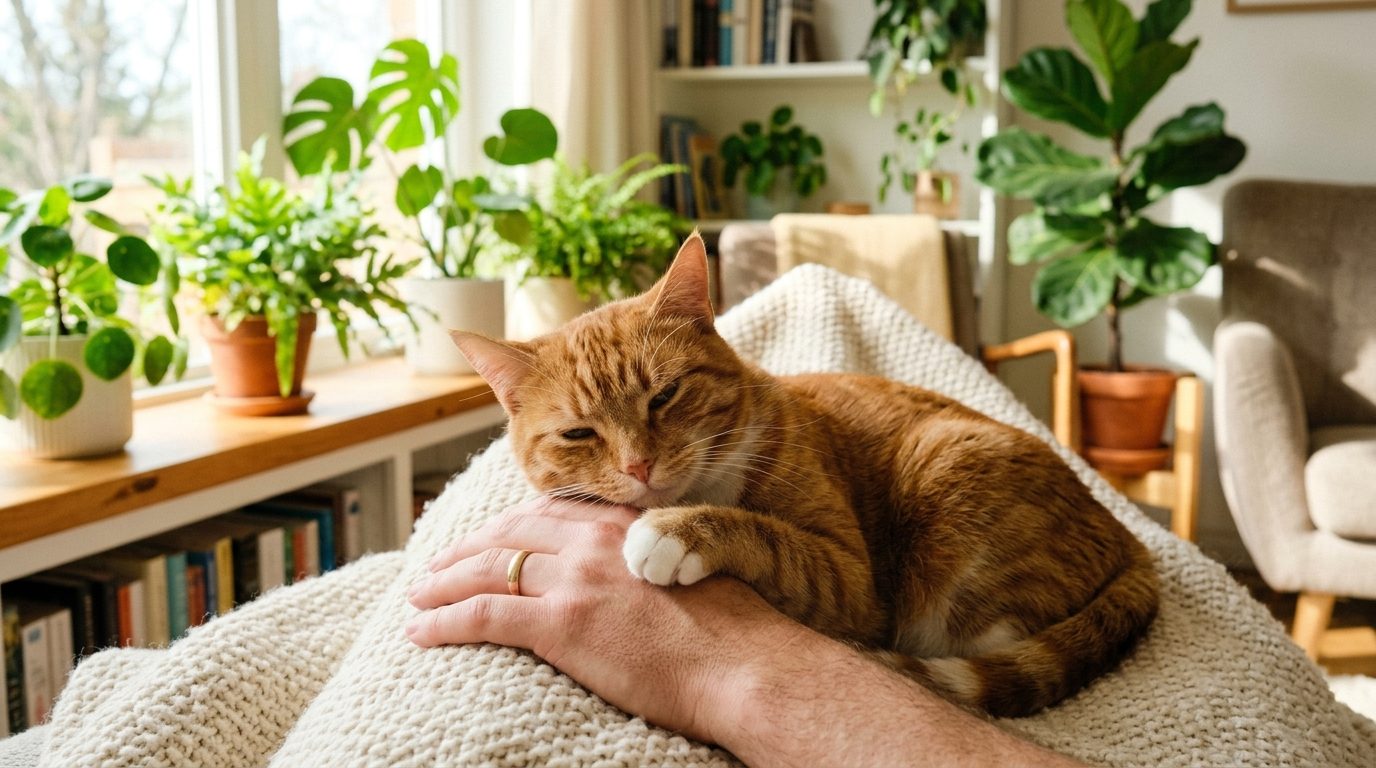 Les bienfaits du chat sur notre santé physique et morale