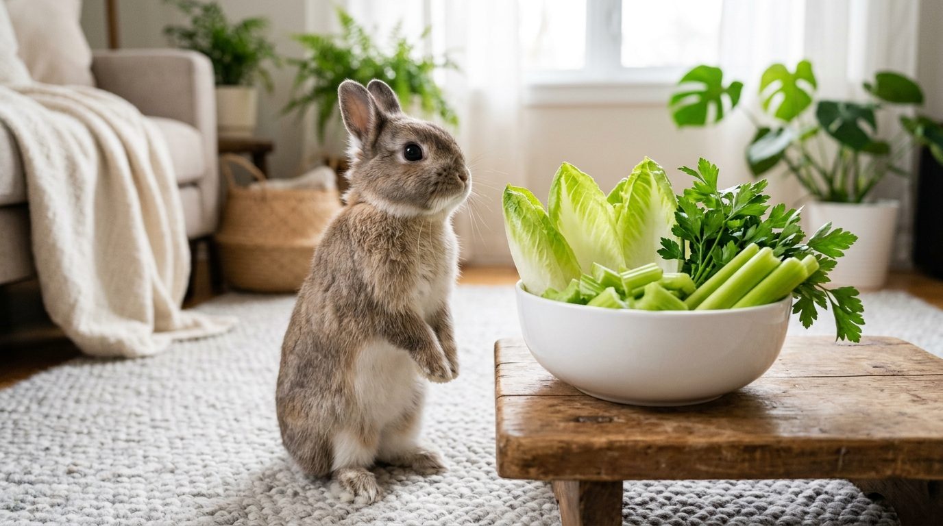 Quels légumes donner à son lapin nain ? Le guide de la verdure fraîche