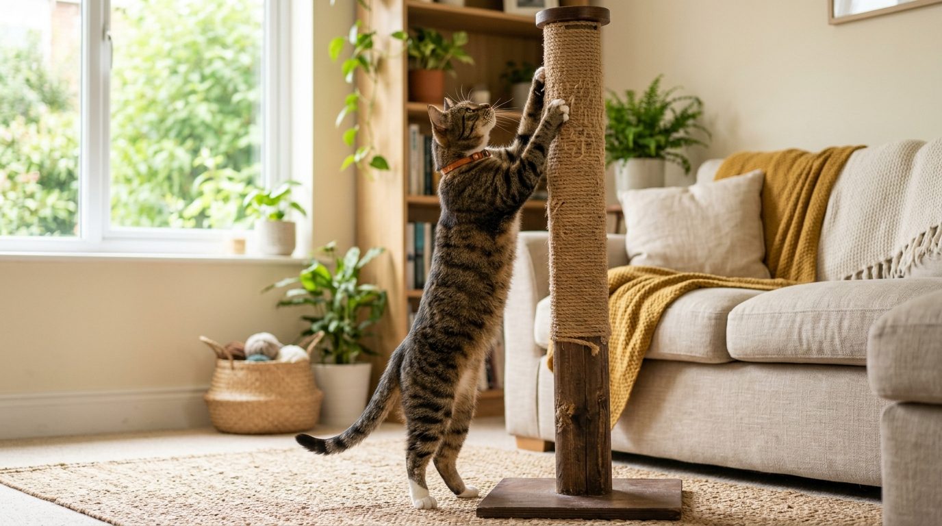 Pourquoi mon chat griffe les murs et comment l&rsquo;en empêcher ?