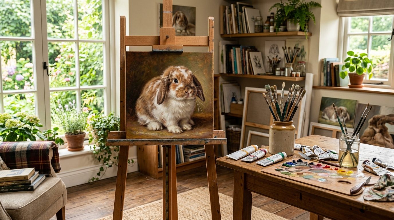 Faire peindre ou dessiner son animal : immortaliser son compagnon en œuvre d&rsquo;art