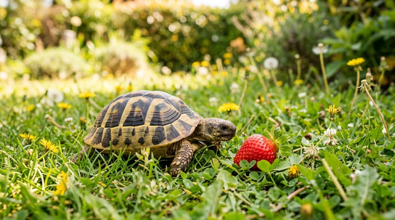 Quels fruits peut-on donner à une tortue terrestre ?