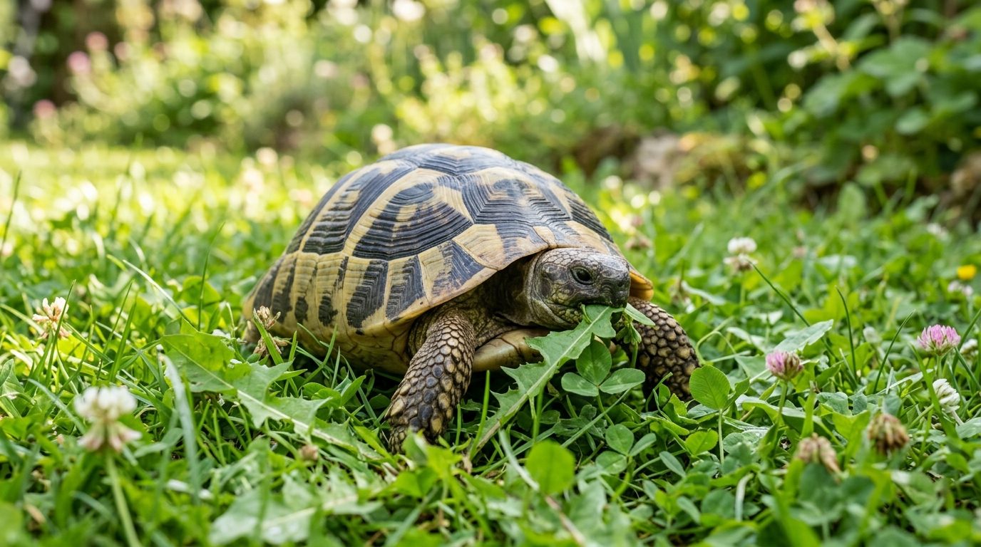 Quels légumes donner à une tortue terrestre pour sa santé ?