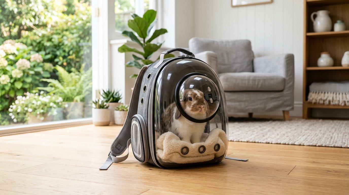Sac à dos de transport Bubble Pet avec hublot transparent pour petit animal