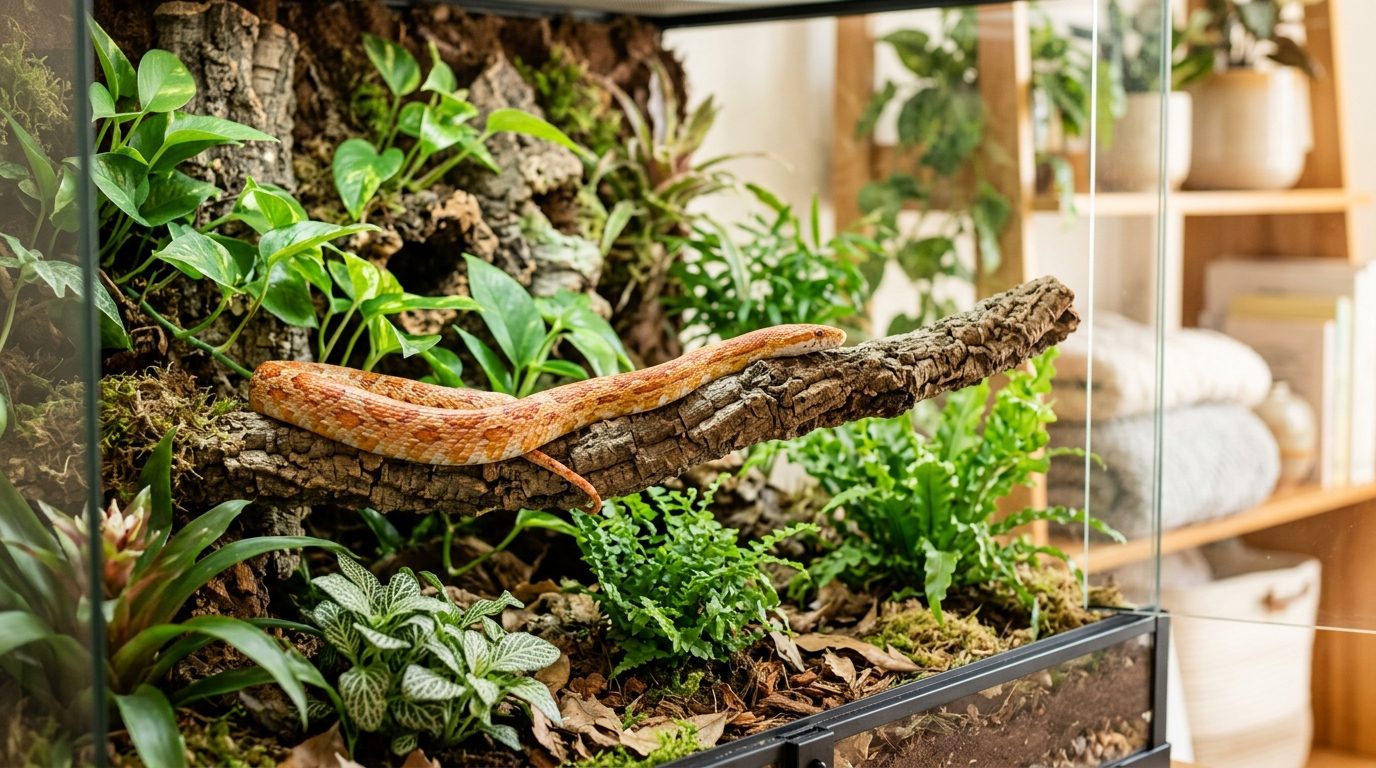 Le serpent comme animal de compagnie : guide complet et conseils essentiels
