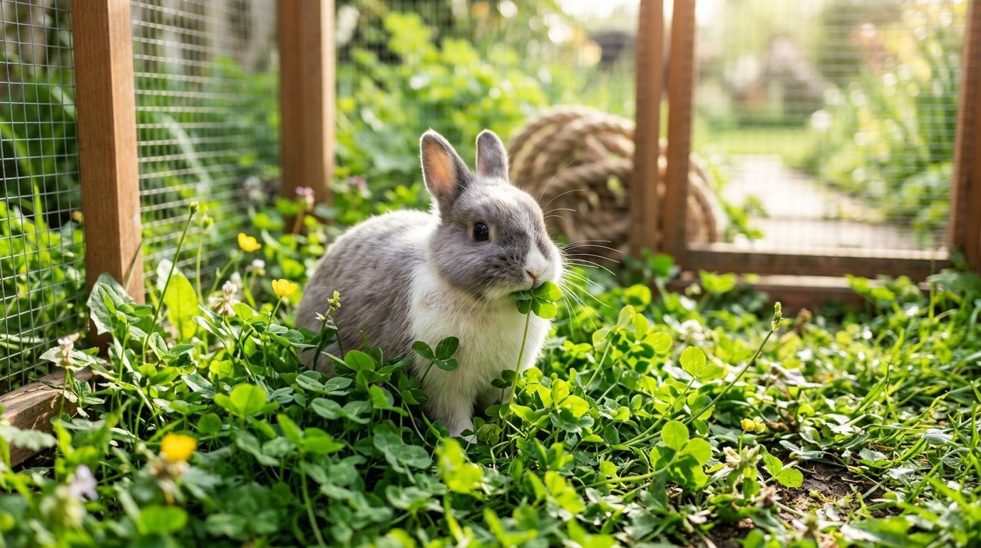 Profiter du mois de mai avec son lapin : sorties, verdure et petits soins printaniers
