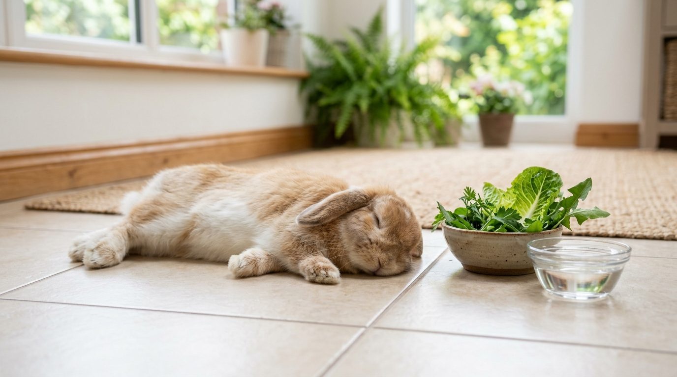 Protéger son lapin des chaleurs de juillet : nos conseils bien-être et santé