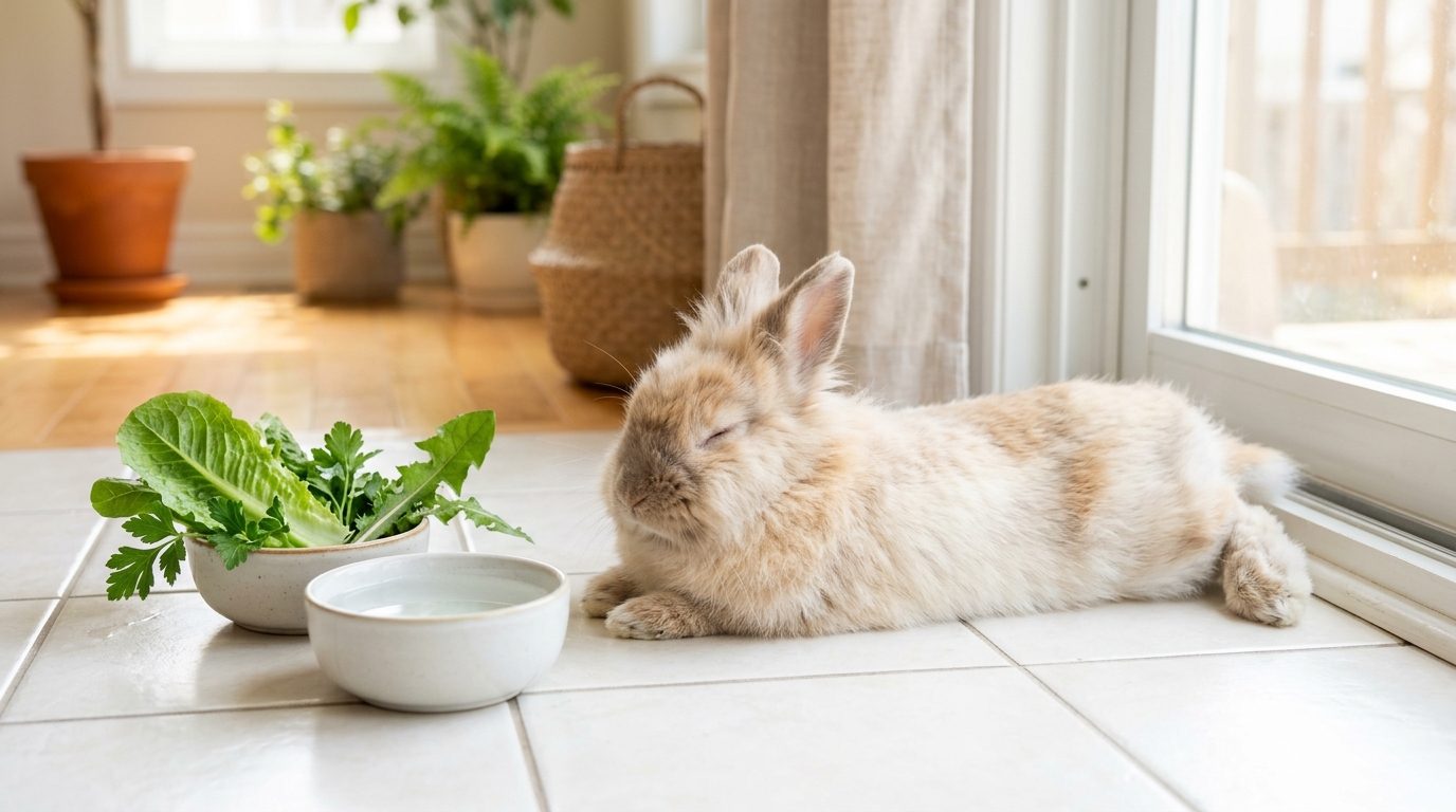 Protéger son lapin de la chaleur en été : nos conseils indispensables