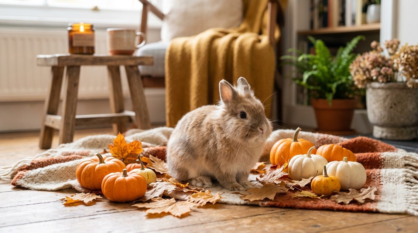 Prendre soin de son lapin en automne : conseils pour la saison fraîche