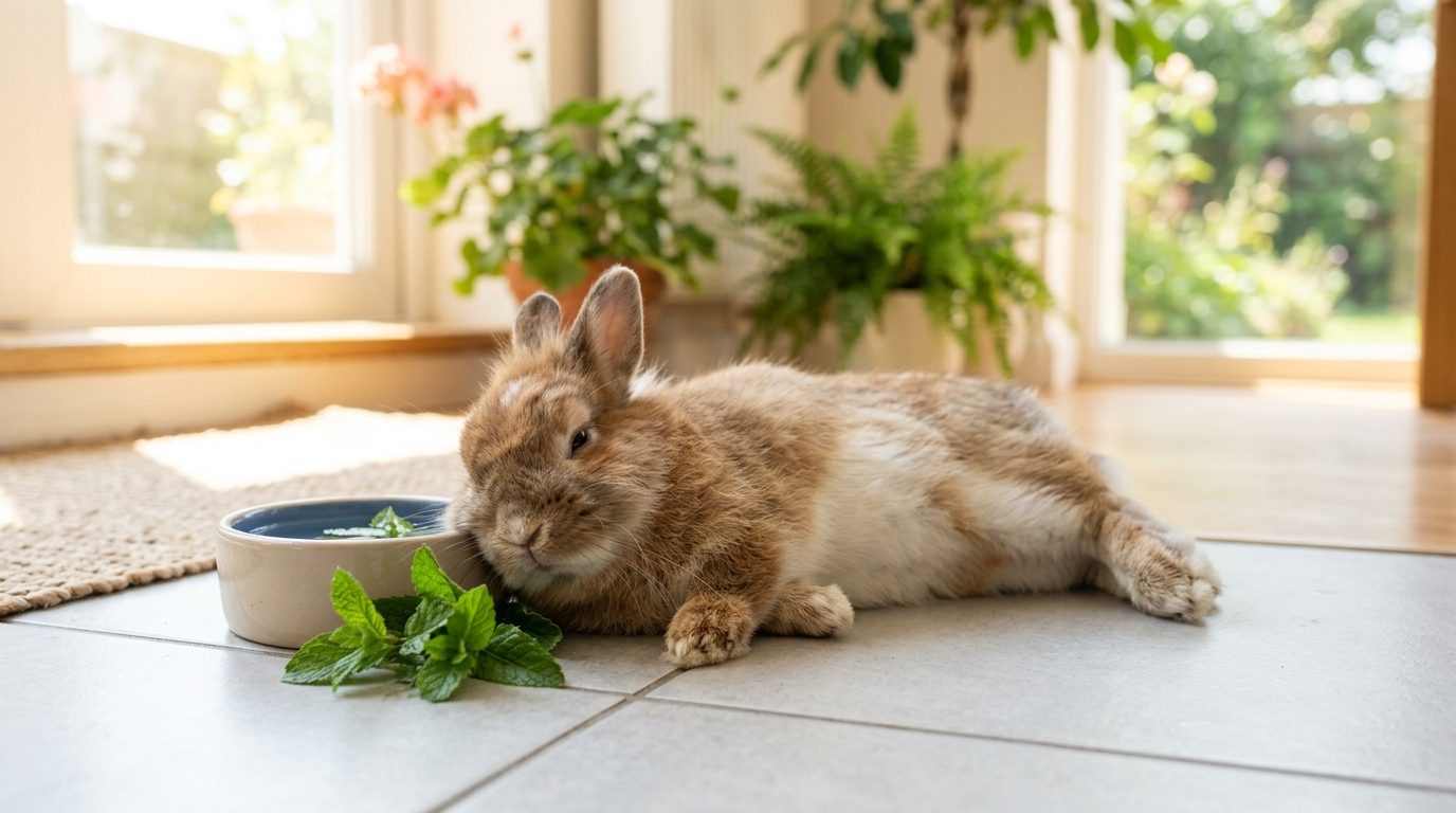 Prendre soin de son lapin en plein été : le guide essentiel du mois d’août