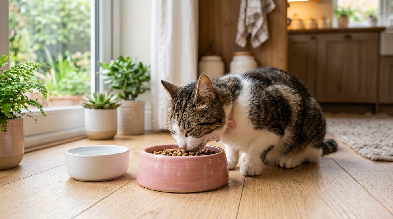Bien choisir la gamelle de son chat : confort, portion idéale et style au quotidien
