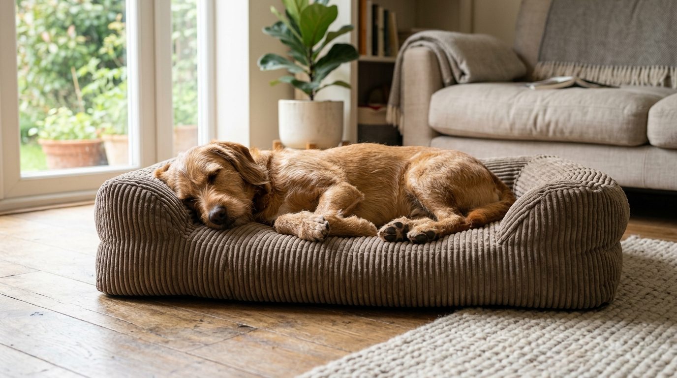 Couchage orthopédique pour chien : soulager les articulations au quotidien