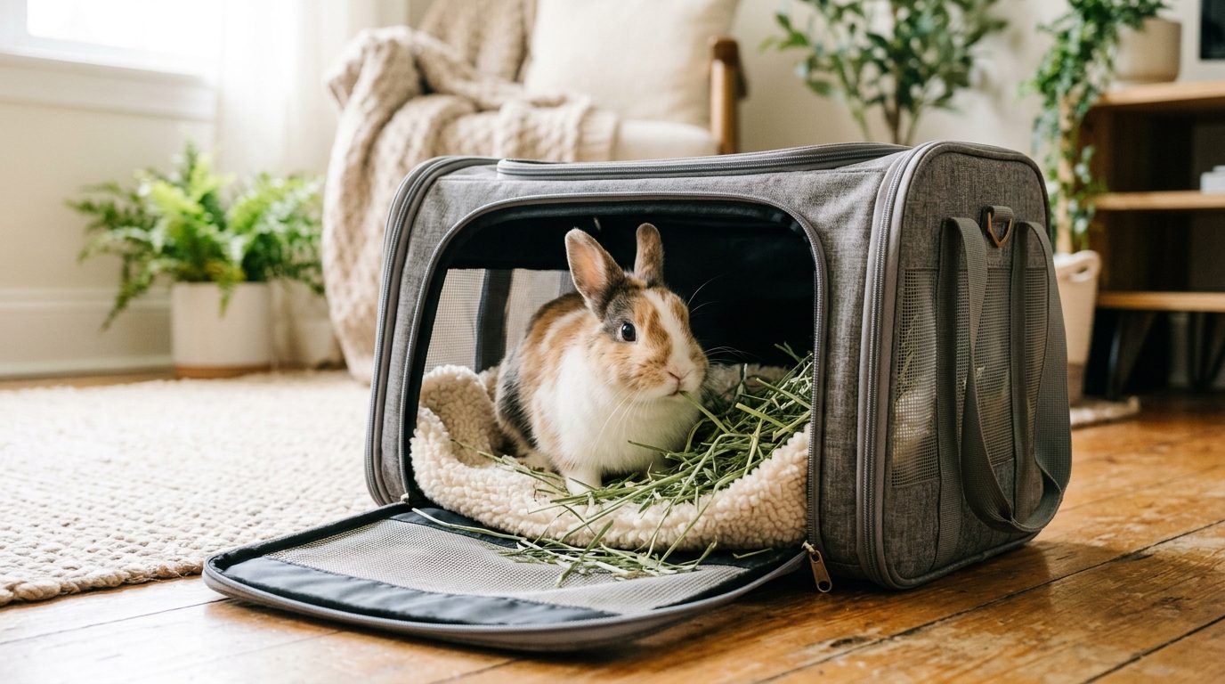 Sac de transport pour animaux : bien choisir l&rsquo;équipement pour votre lapin